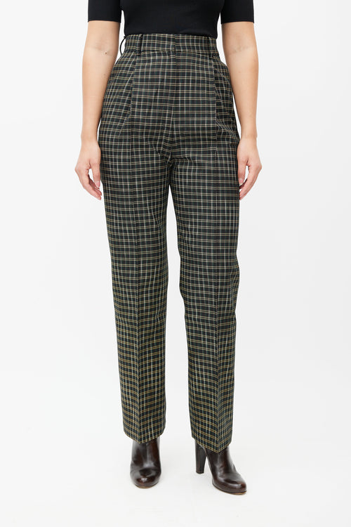 Beaufille Black 
Multicolour Valli Plaid Trouser