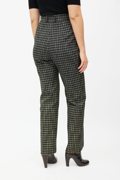 Beaufille Black 
Multicolour Valli Plaid Trouser