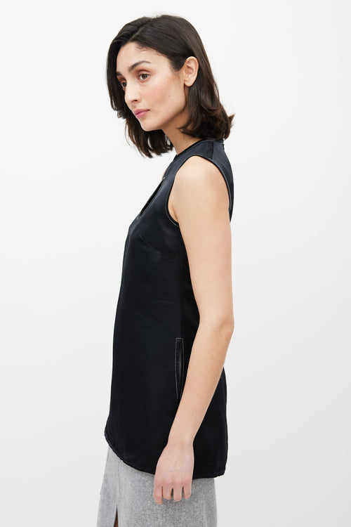 Beaufille Black Cut Out Durin Blouse