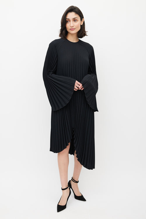 Beaufille Black Filla Pleated Dress