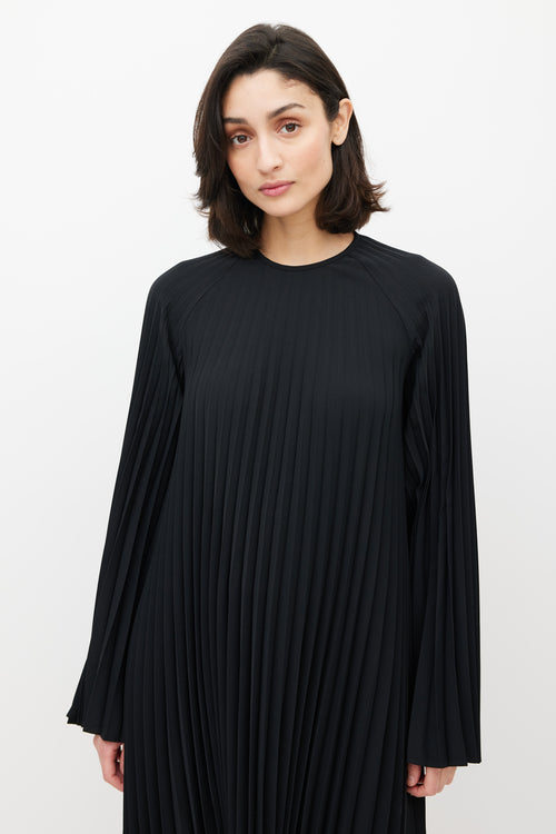 Beaufille Black Filla Pleated Dress