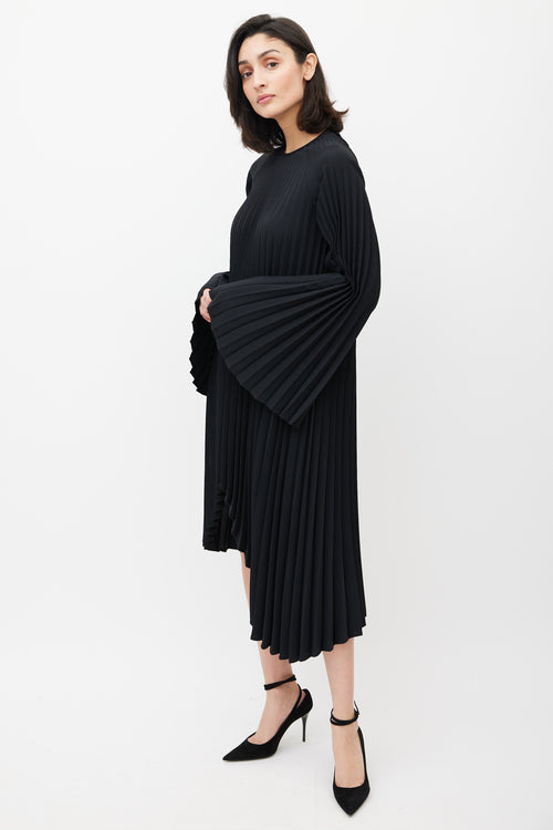 Beaufille Black Filla Pleated Dress