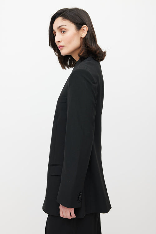 Beaufille Black Rowe Single Button Blazer