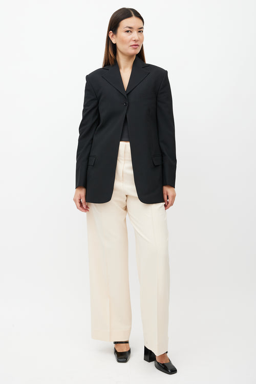 Beaufille Black Rowe Three Pocket Blazer