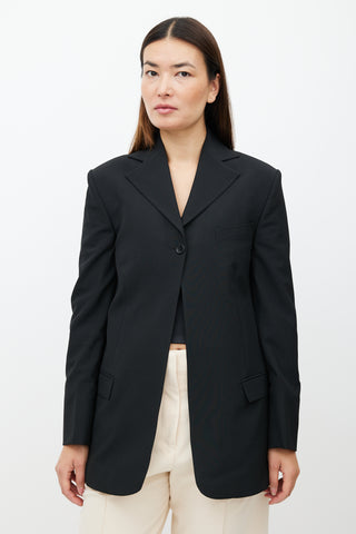 Beaufille Black Rowe Three Pocket Blazer