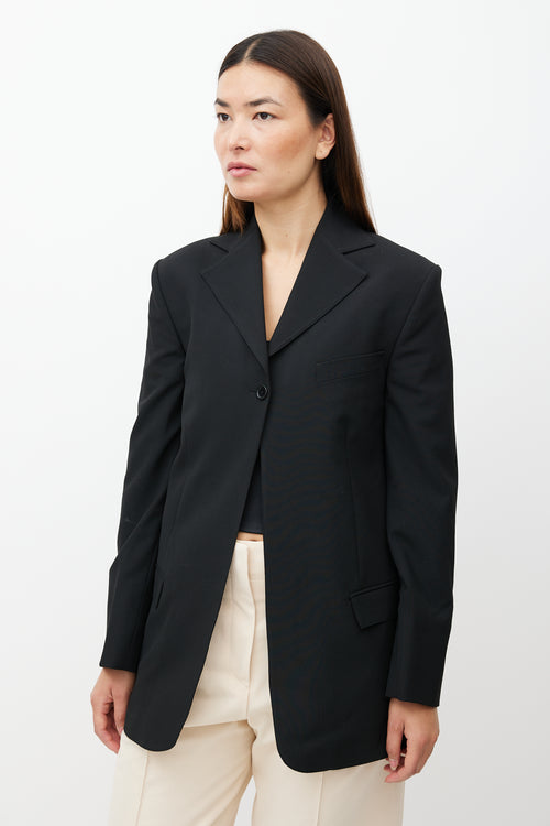 Beaufille Black Rowe Three Pocket Blazer