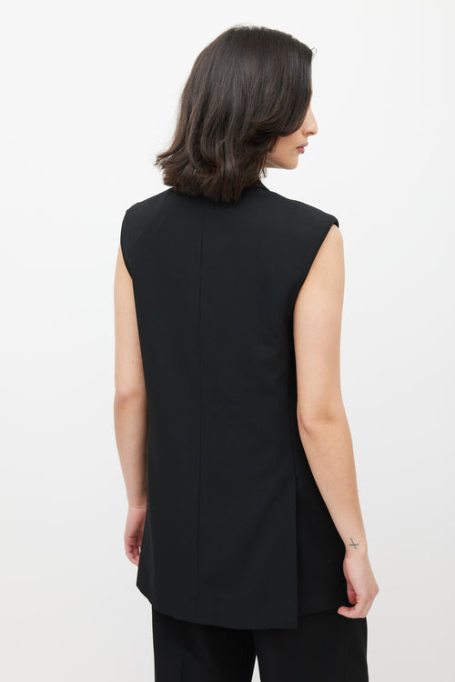 Beaufille Black Saville Blazer Vest