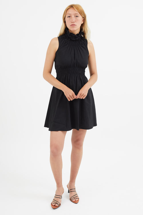 Beaufille Black Ossa Turtleneck Dress