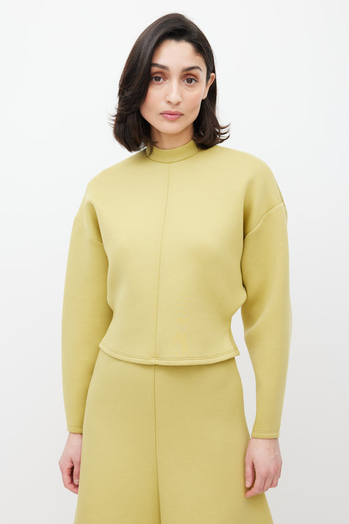 Beaufille Chartreuse Yellow Neoprene Wren Top