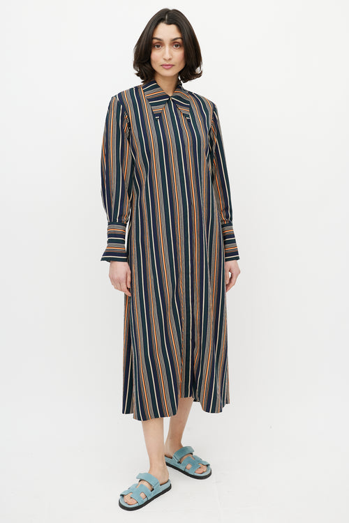 Beaufille Multicolour Stripe Long Shirt