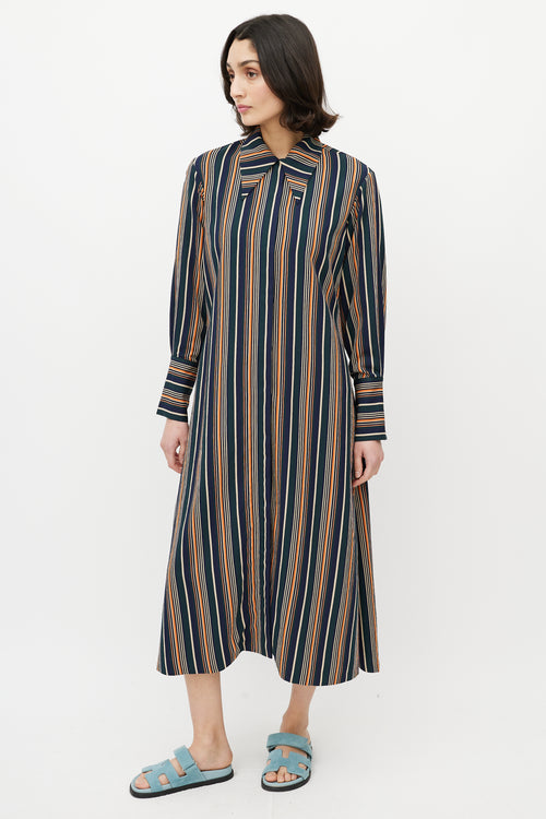 Beaufille Multicolour Stripe Long Shirt