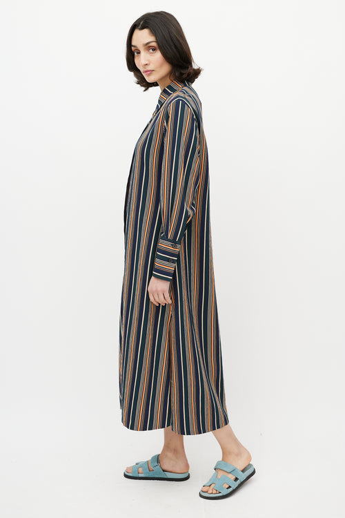 Beaufille Multicolour Stripe Long Shirt