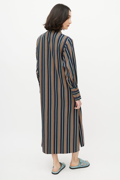 Beaufille Multicolour Stripe Long Shirt