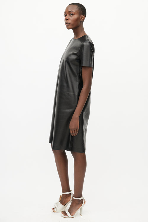 Bottega Veneta 2019 Black Leather  Dress