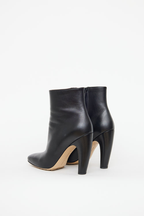 Bottega Veneta Black Canalazzo Booties