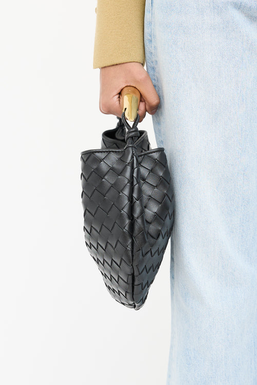 Bottega Veneta Intrecciato Woven Handle Bag