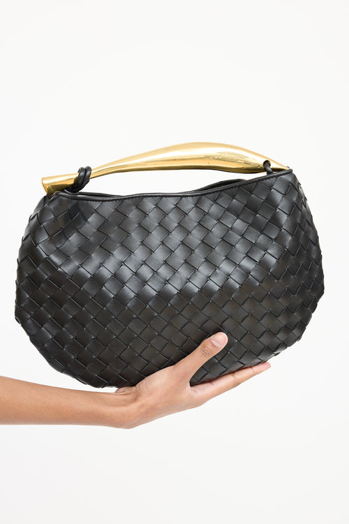 Bottega Veneta Intrecciato Woven Handle Bag