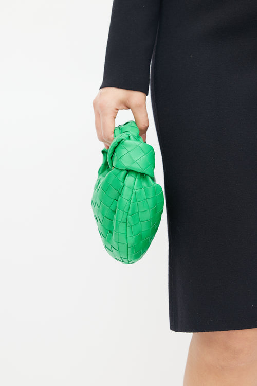 Bottega Veneta Bright Green Mini Jodie Bag