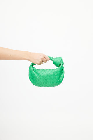 Bottega Veneta Bright Green Mini Jodie Bag