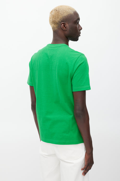 Bottega Veneta Green Crewneck T-Shirt