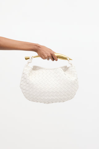 Bottega Veneta Leather Intrecciato Sardine Bag