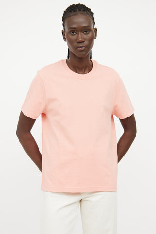 Bottega Veneta Peach Short Sleeve T-Shirt