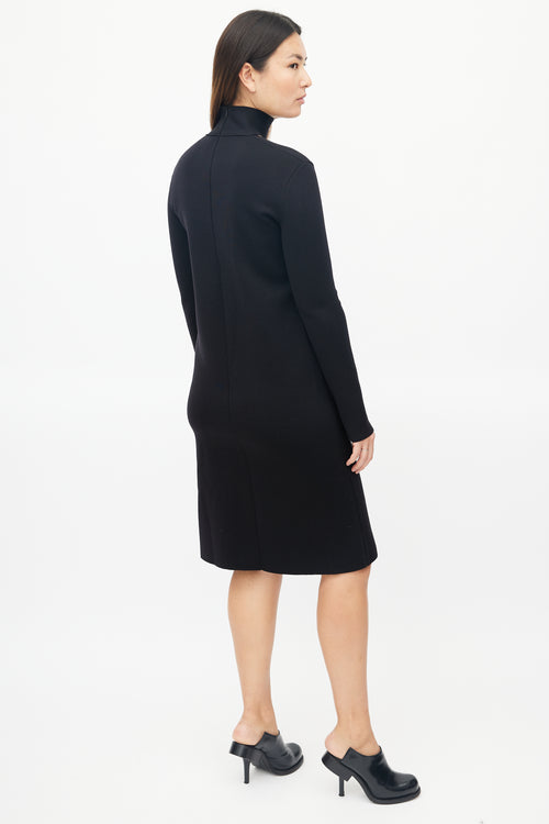 Bottega Veneta Pre-Fall 2019 Black Cut Out Dress