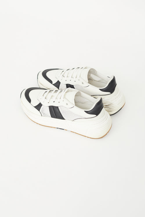 White 
Black Speedster Sneaker