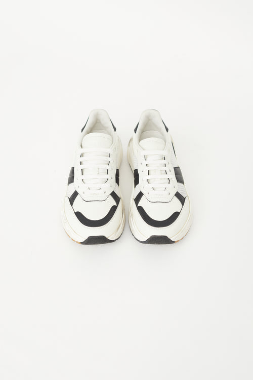 White 
Black Speedster Sneaker