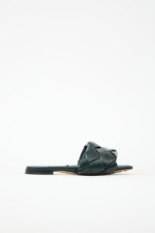 Bottega Veneta Leather Lido Slide