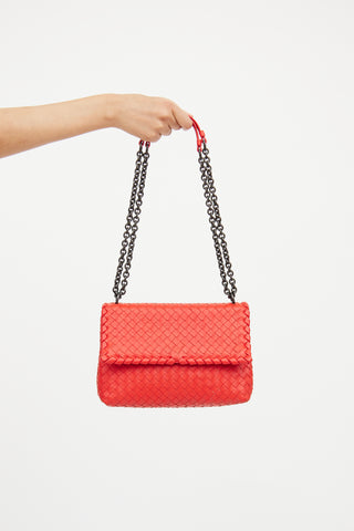 Red Olimpia Crossbody Bag