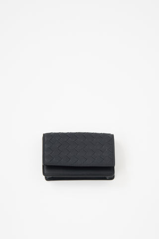 Bottega Veneta Intrecciato Leather Cardholder