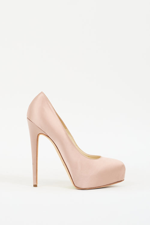 Satin Platform Pump