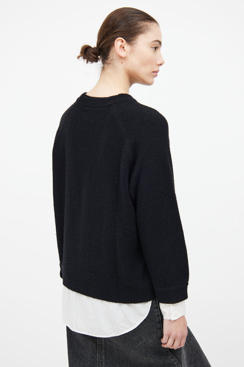 Brochu Walker Black Layered Sweater