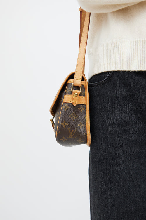 Louis Vuitton Brown Monogram Sologne Crossbody Bag