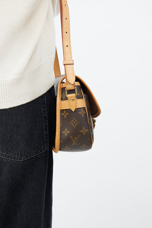 Louis Vuitton Brown Monogram Sologne Crossbody Bag