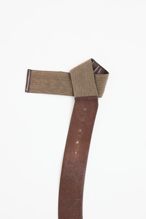 Brunello Cucinelli Monili Beaded Belt