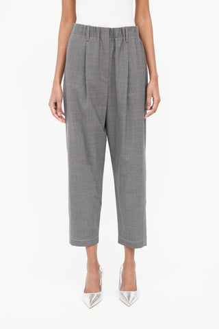 Brunello Cucinelli Taper High Rise Pant