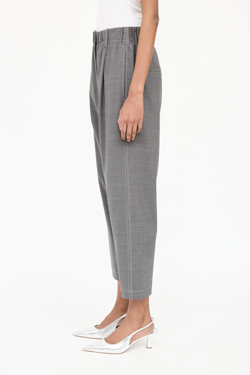 Brunello Cucinelli Taper High Rise Pant