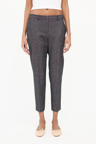 Brunello Cucinelli Wool Taper Pant