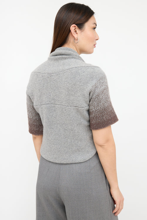 Brunello Cucinelli Cashmere Sequin Shrug