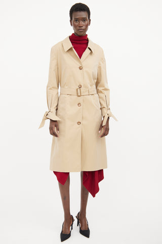 Burberry Beige Trench Coat