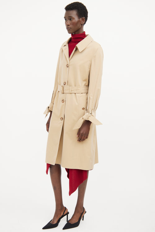 Burberry Beige Trench Coat