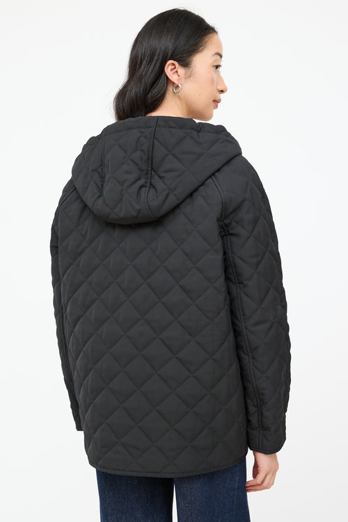 Burberry Hooded Quilted Padded Jacket