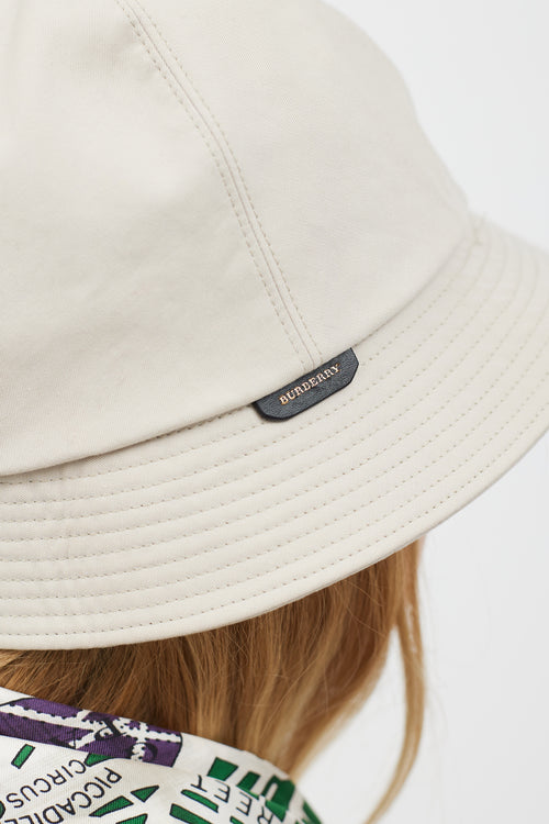 Beige Bucket Hat