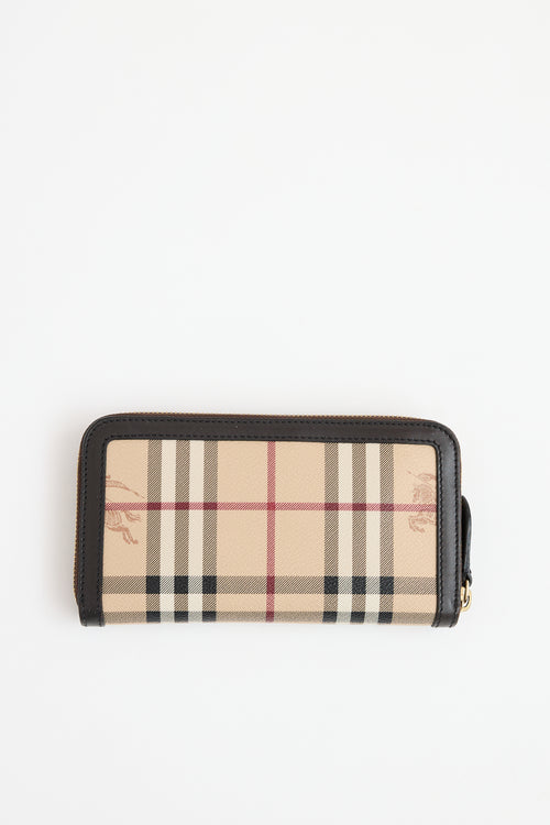 Burberry Haymarket Check Wallet