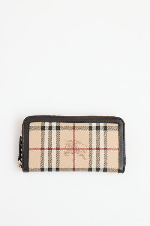 Burberry Haymarket Check Wallet