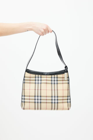 Burberry Beige 
Multicolour House Check Tote