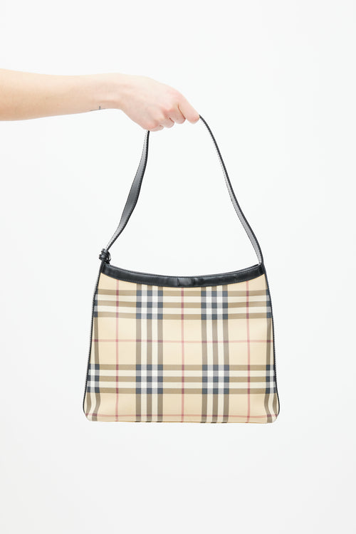 Burberry Beige 
Multicolour House Check Tote