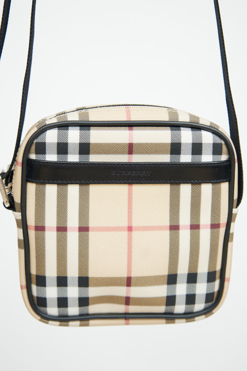 Burberry Nova Check Mini Crossbody Bag